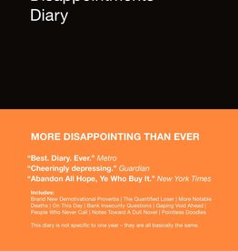 PERPETUAL DISAPPOINTMENTS DIARY (BLACK / ORANGE)