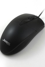 JEDEL JEDEL CP72 USB WIRED OPTICAL MOUSE, 1000DPI, BLACK