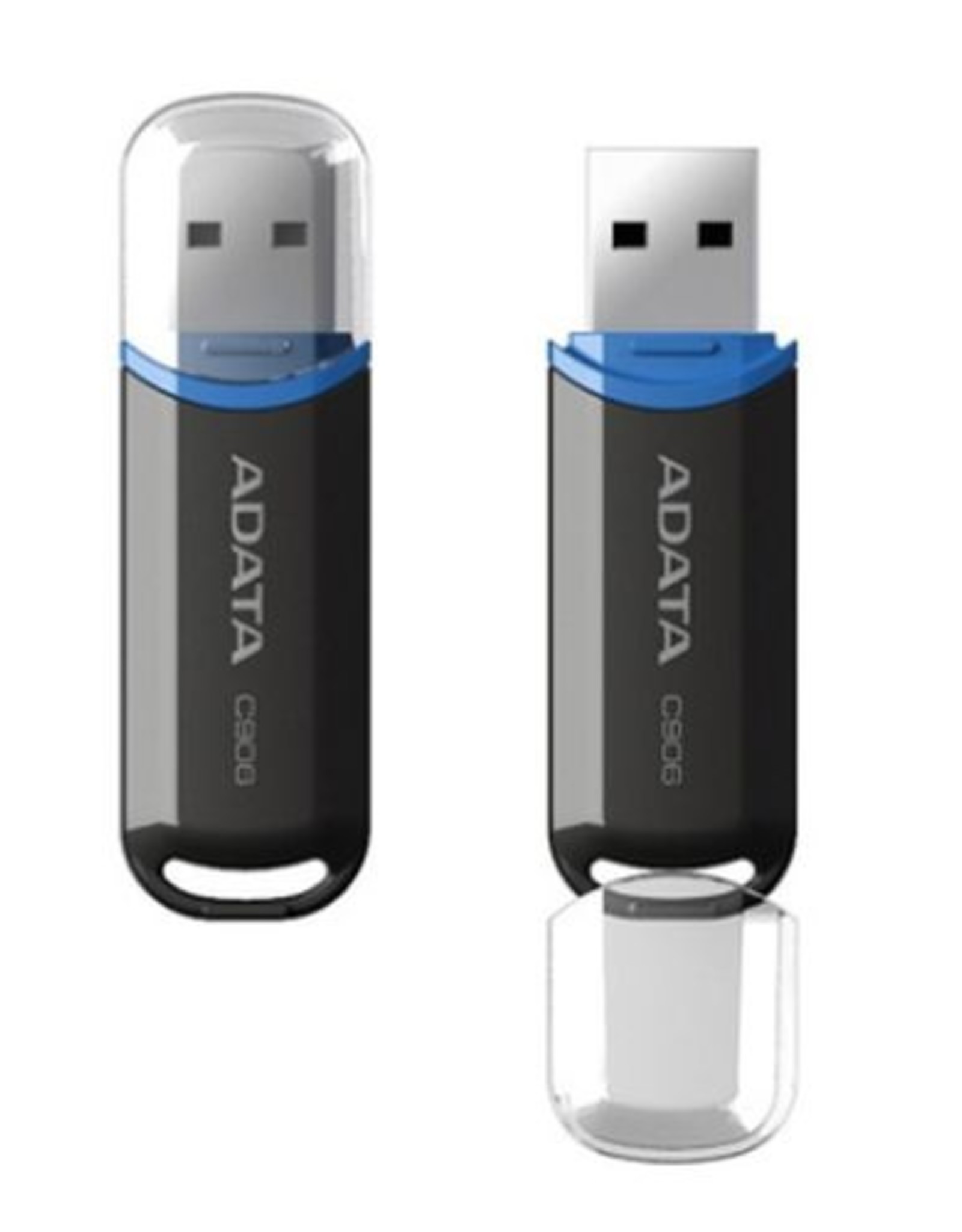 ADATA ADATA USB2.0 MEMORY PEN (C906), 16GB, CAPPED,COMPACT, BLACK