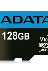 ADATA ADATA 128GBHIGHCAPACITY CLASS10-A1 SD CARD, READ/WRITE 100/25MBS, +  SD ADAP