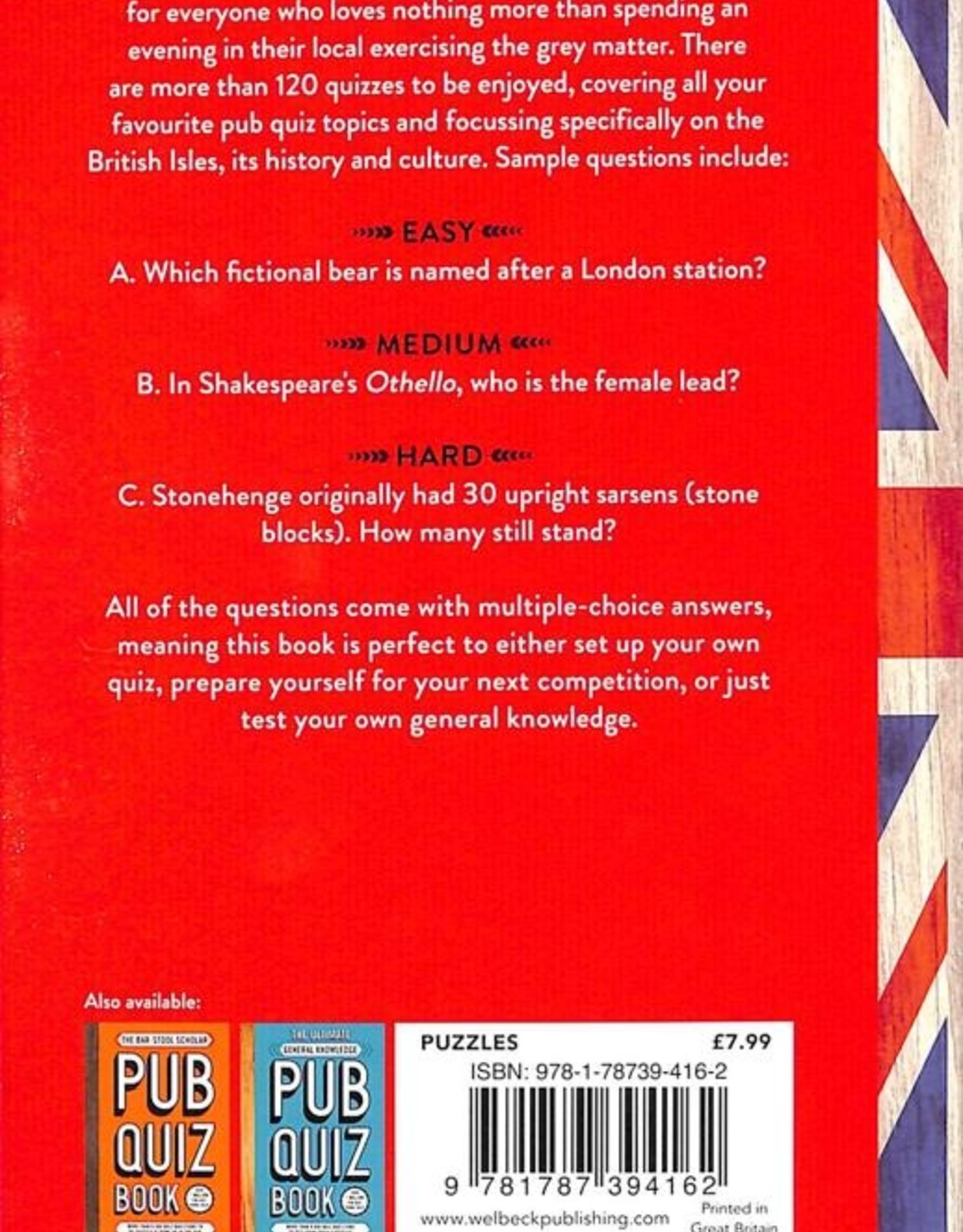 GREAT BRITISH PUB QUIZ BOOK
