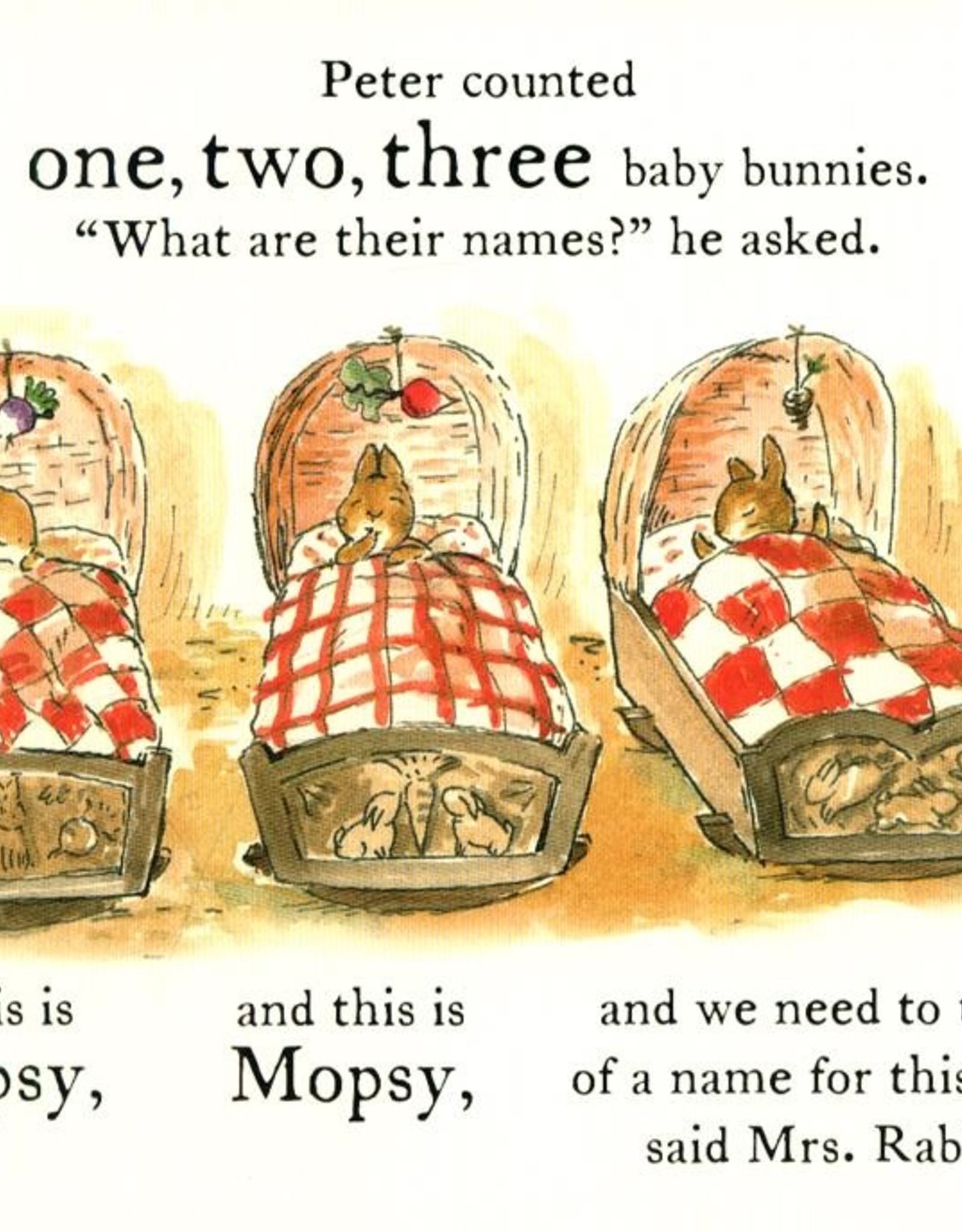 THREE LITTLE BUNNIES (A PETER RABBIT TALE)