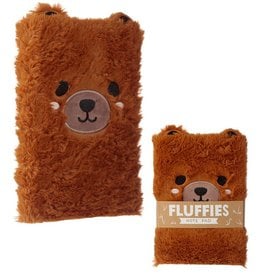 Cutiemals Plush Bear Fluffies Notepad/Notebook