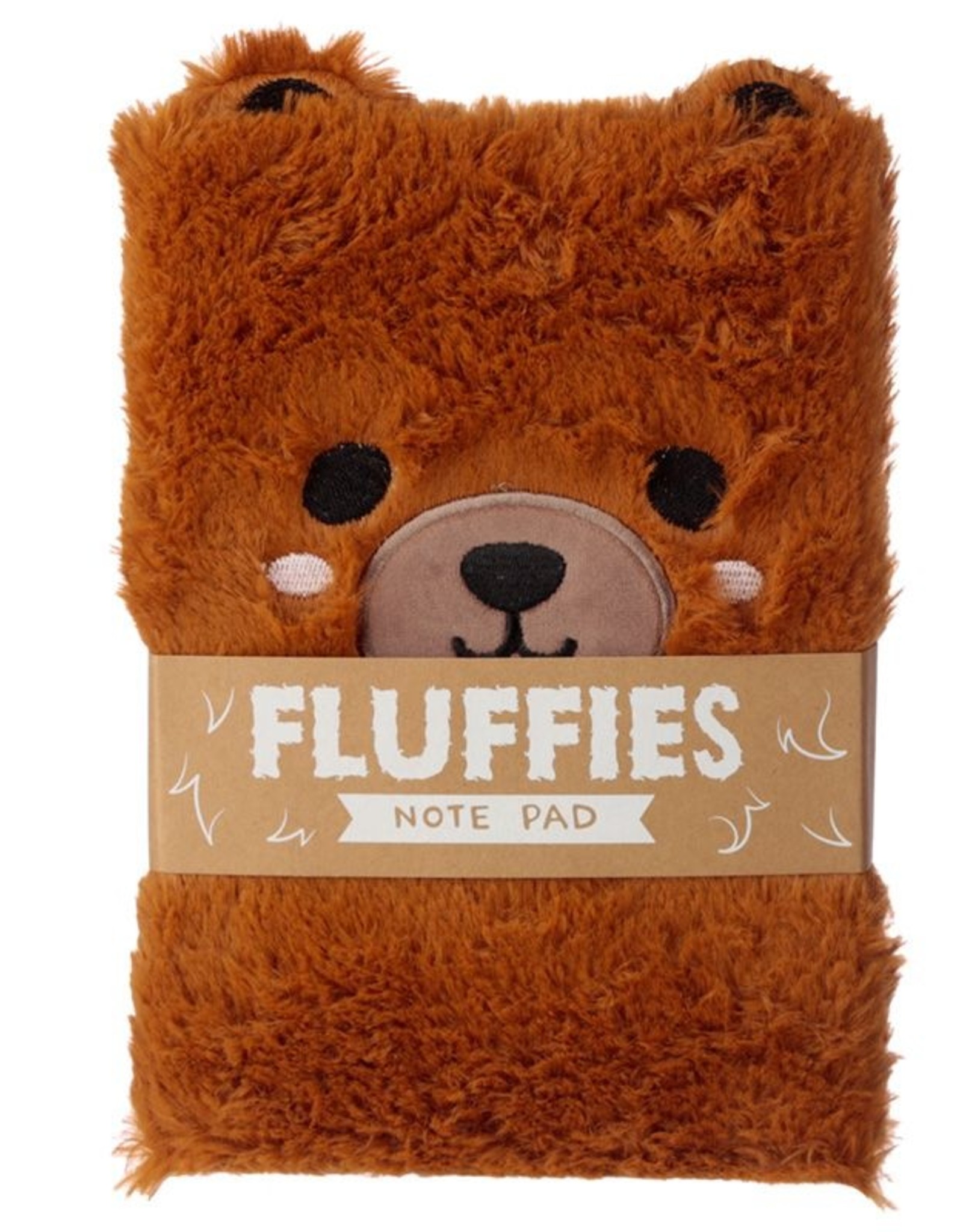 Cutiemals Plush Bear Fluffies Notepad/Notebook