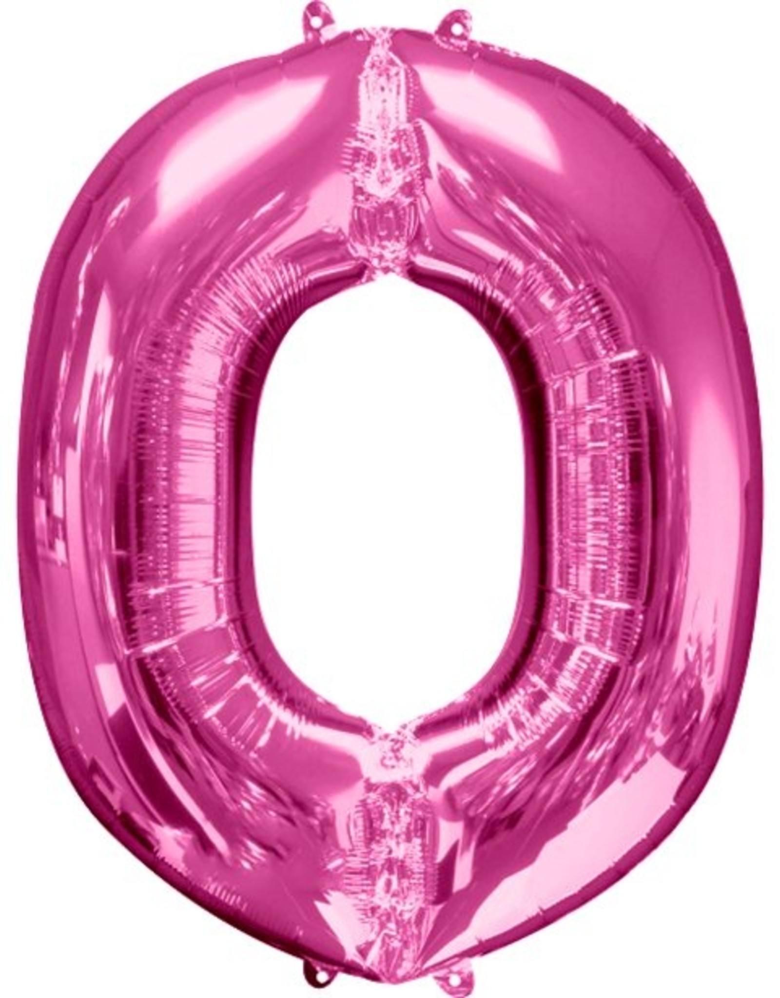 Pink Letter O Balloon - 34" Foil
