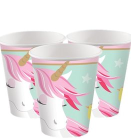 Magical Unicorn Paper Cups - 266ml