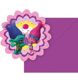 Trolls Invites - Party Invitation Cards