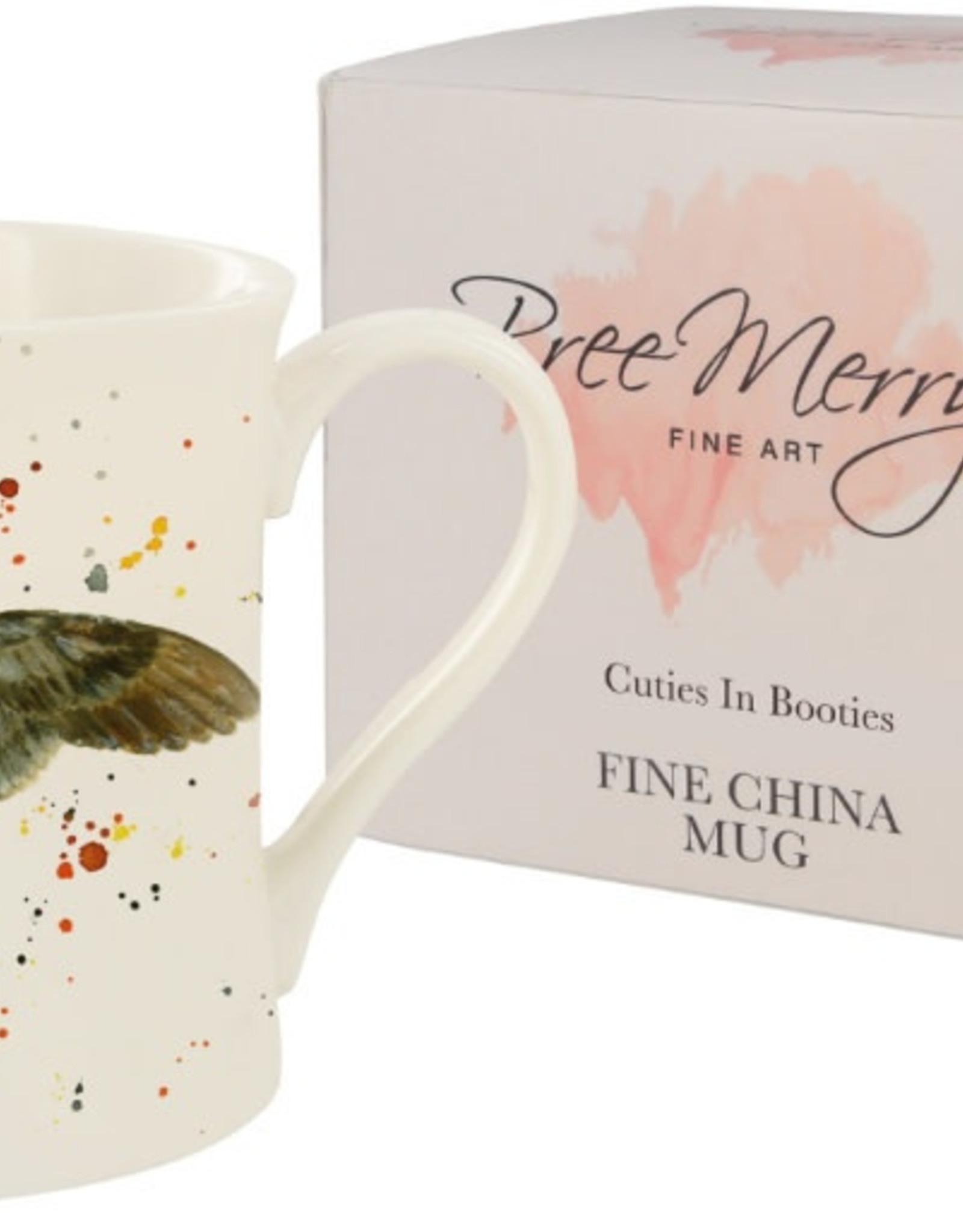 Bree Merryn Presley the Puffin Cuties In Booties Mug 9 cm