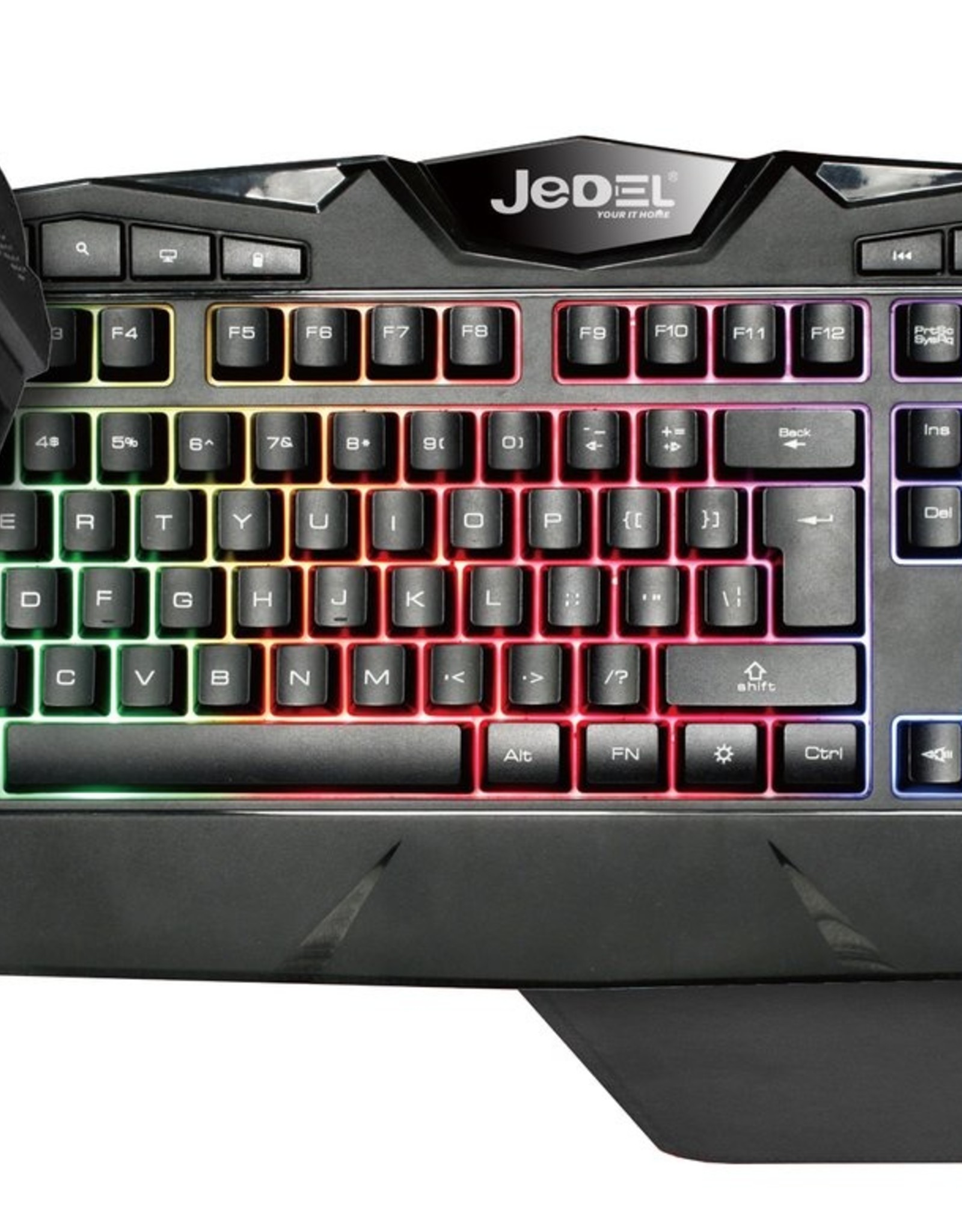 JEDEL Jedel Knights Templar 4 in1 RGB Gaming Keyboard & Mouse