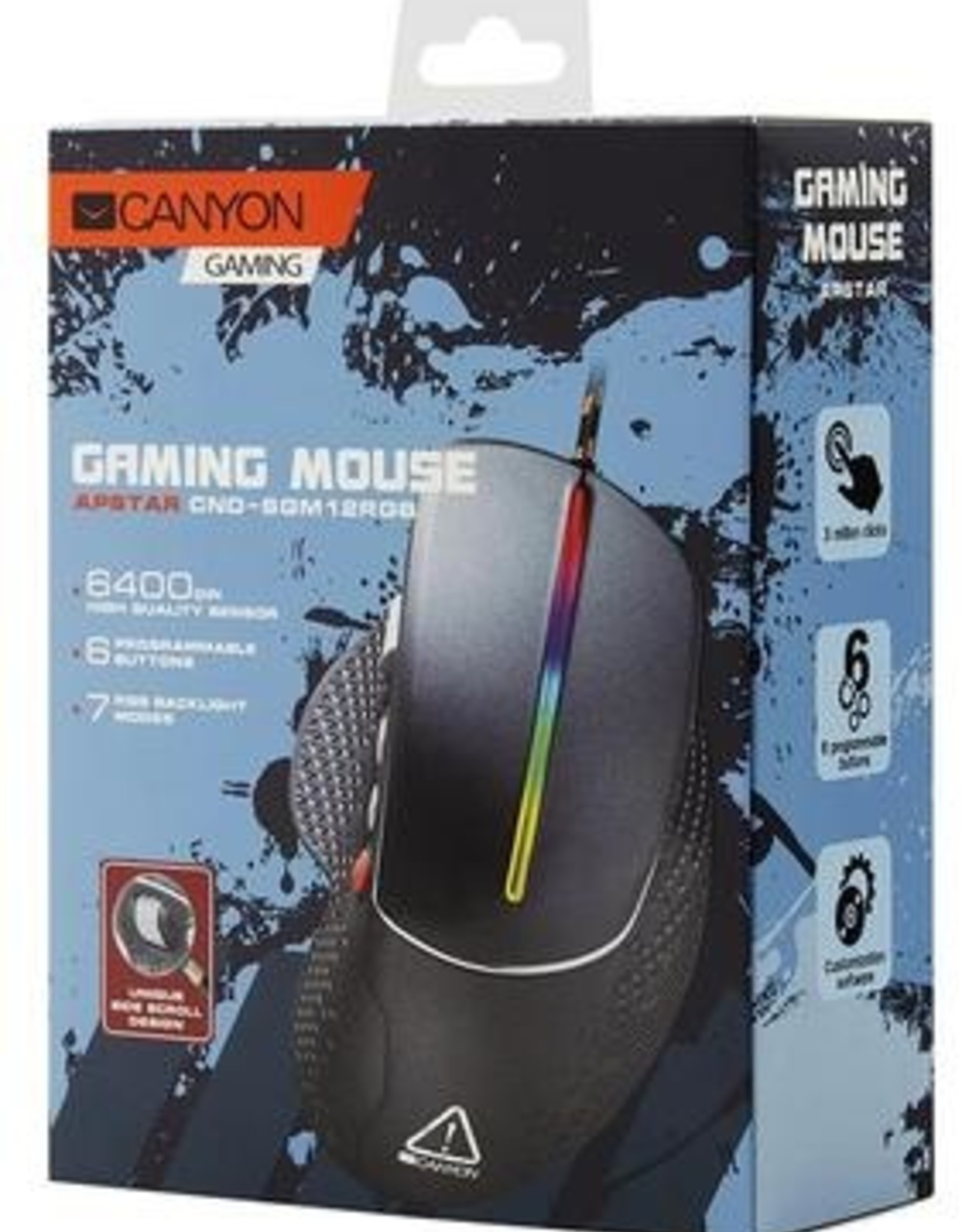 Canyon Canyon 6 button RGB gaming mouse