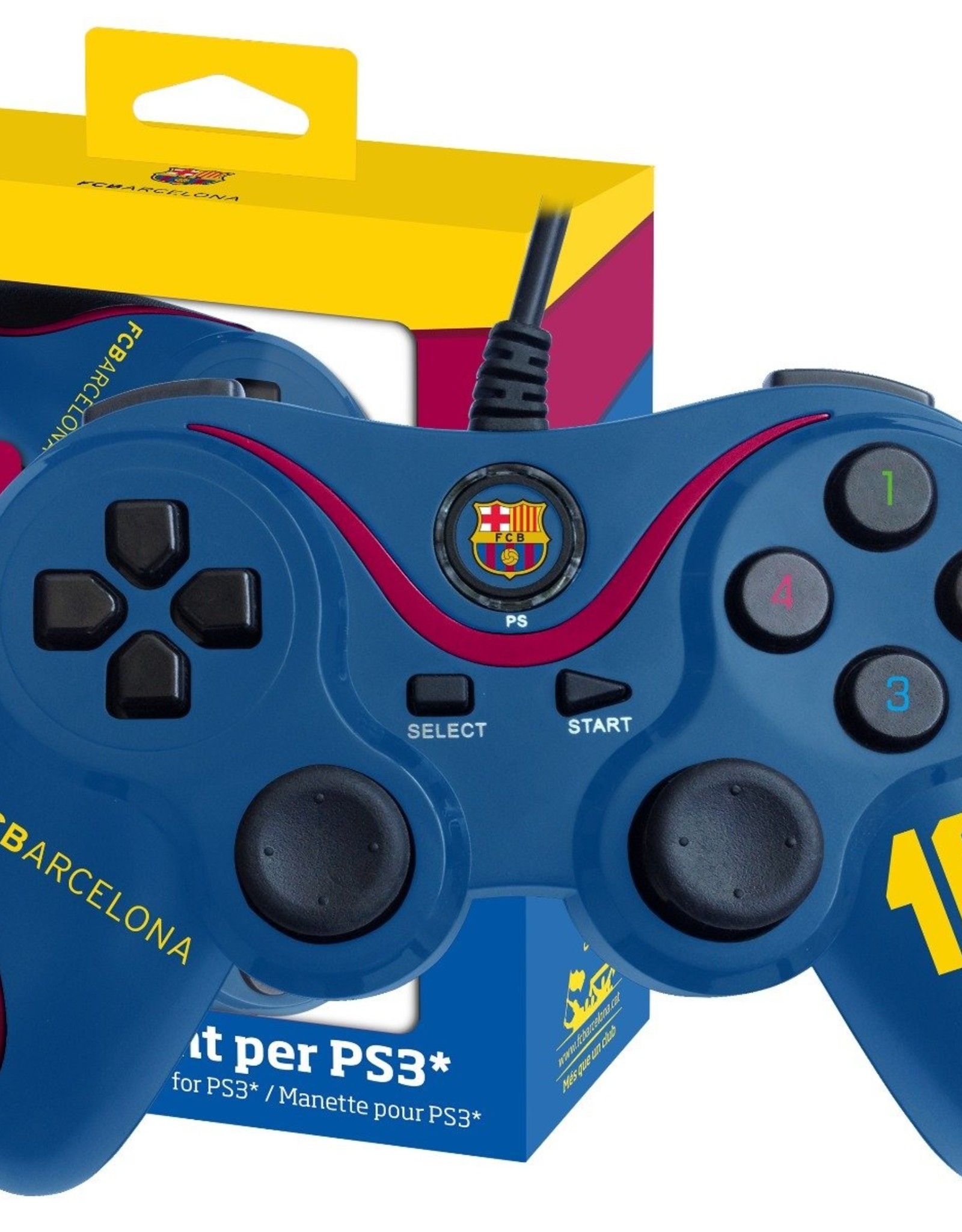 Subsonic Subsonic PS3 wired Barcelona Joypad