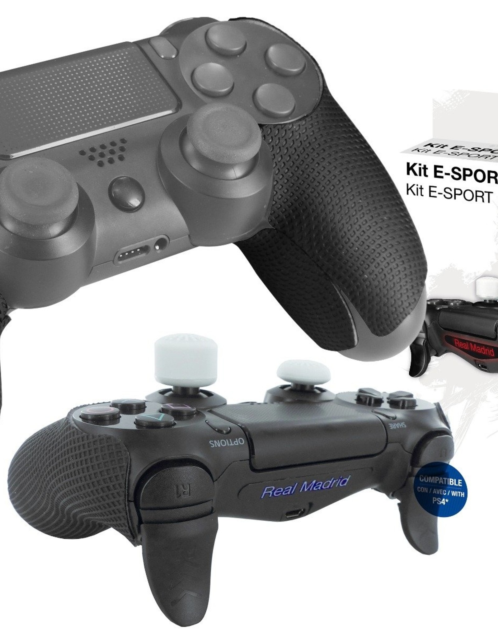 Subsonic Subsonic PS4 grip set for joypad Real Madrid