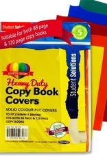 PACK OF 5 HEAVY DUTY BOOK COVERS