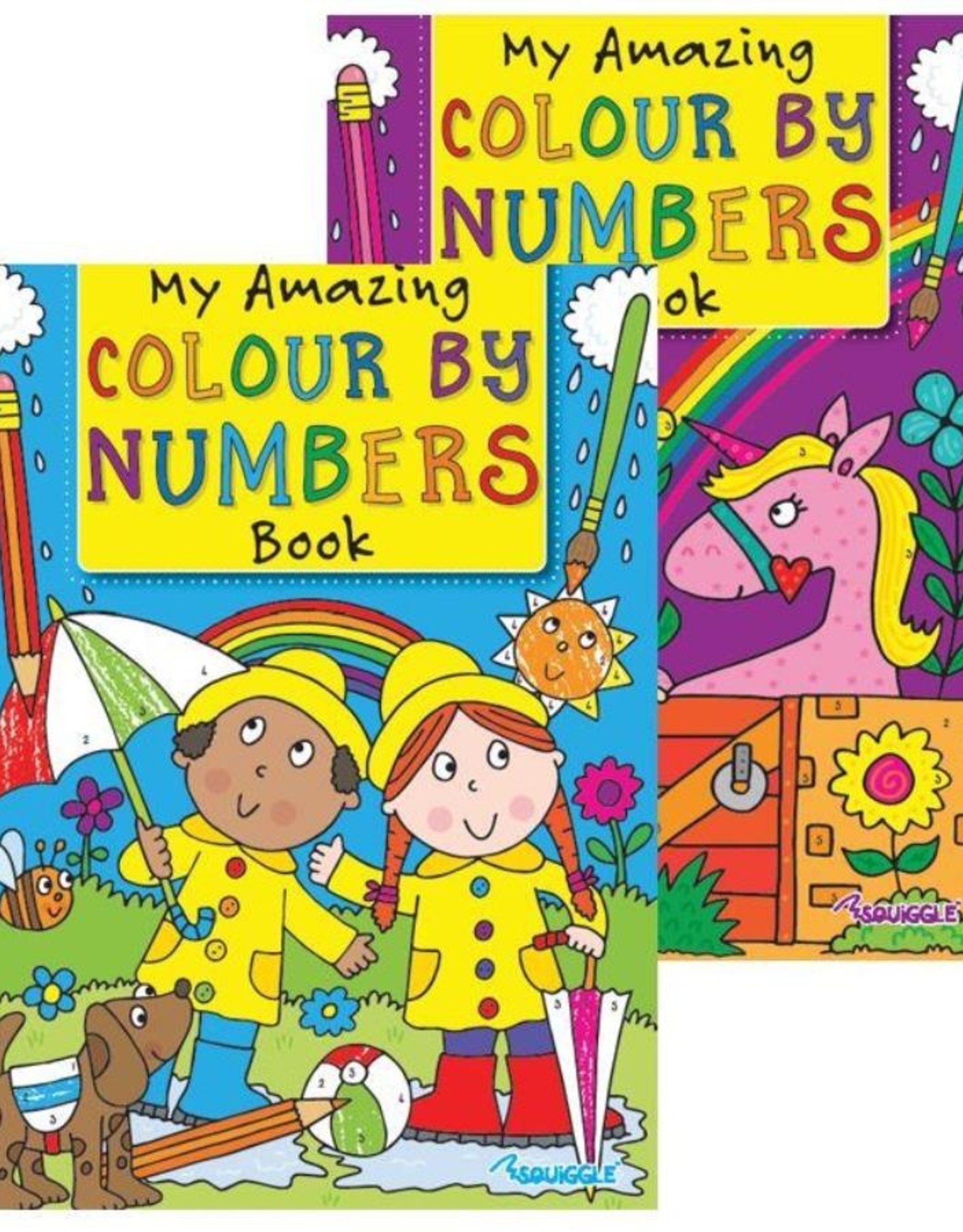 Colour by Numbers Book