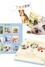 8 PET NOTE CARDS IN KEEPSAFE BOX