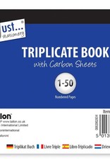Triplicate Book- Half Size 50 sets