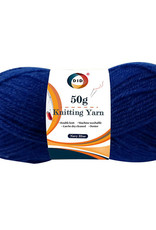 DID NAVY BLUE KNITTING YARN 50G