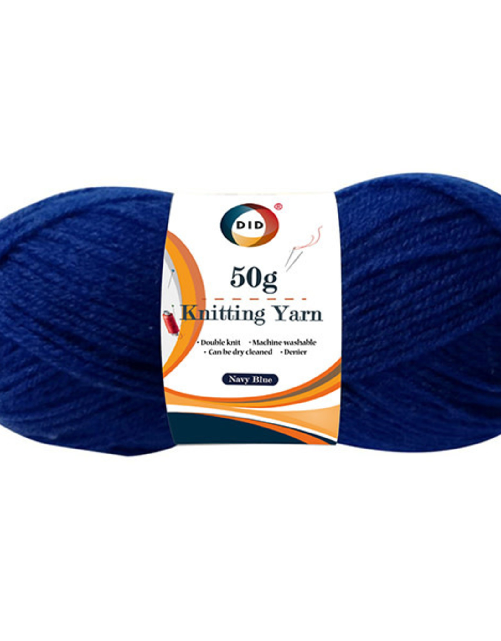 DID NAVY BLUE KNITTING YARN 50G