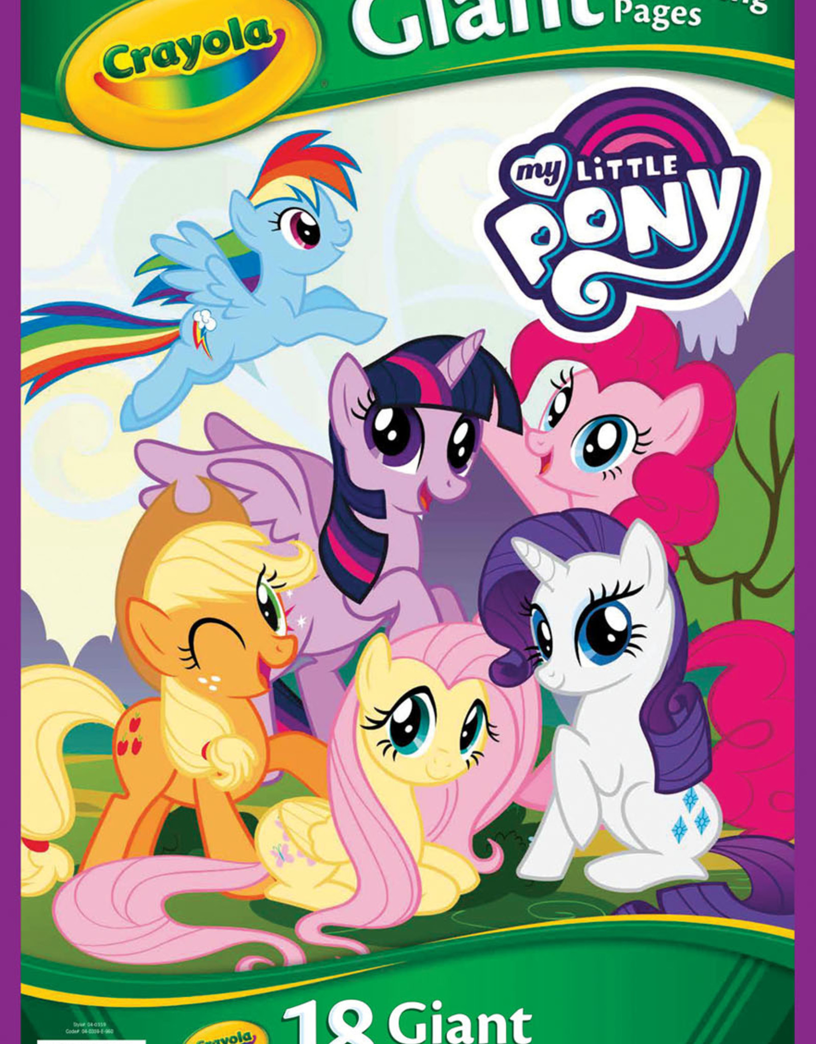 Crayola CRAYOLA MLP GIANT COLOUR PAGES