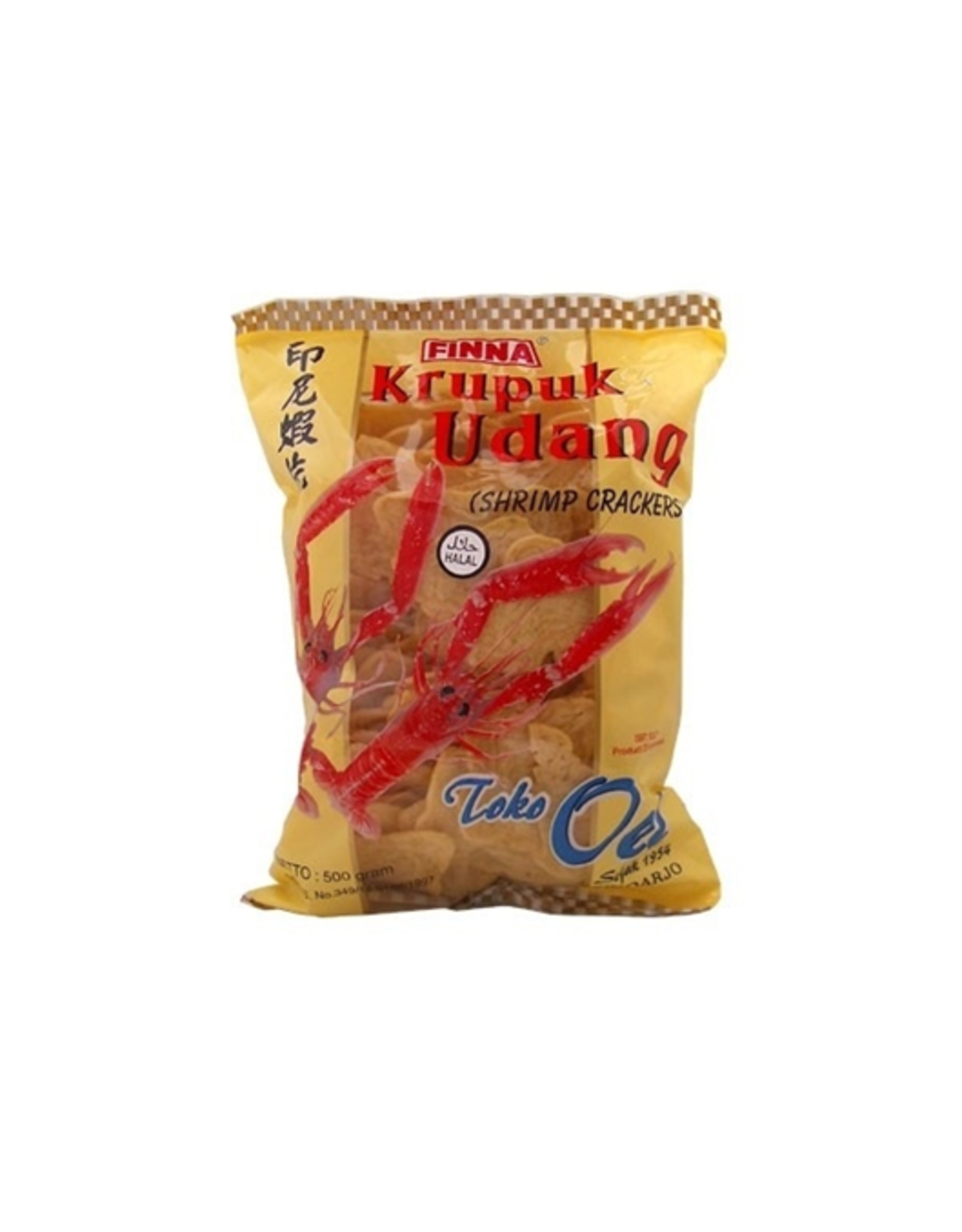 Finna Oei Kerupuk Udang Shrimp Crackers 60%