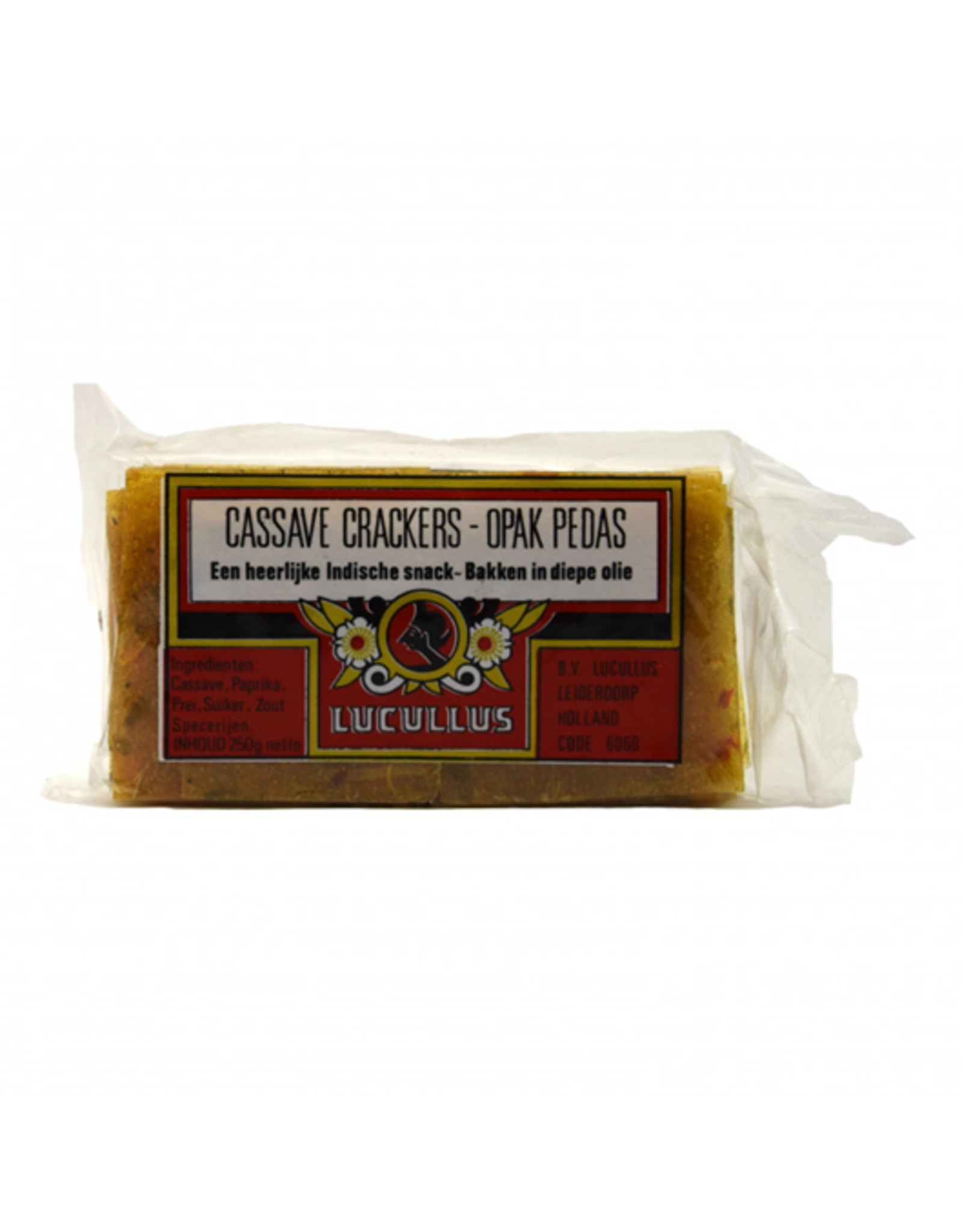 Lucullus Cassave Crackers | Opak Pedas