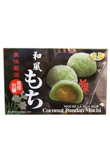 Royal Family Mochi Coconut Pandan gevulde Rijstcakejes