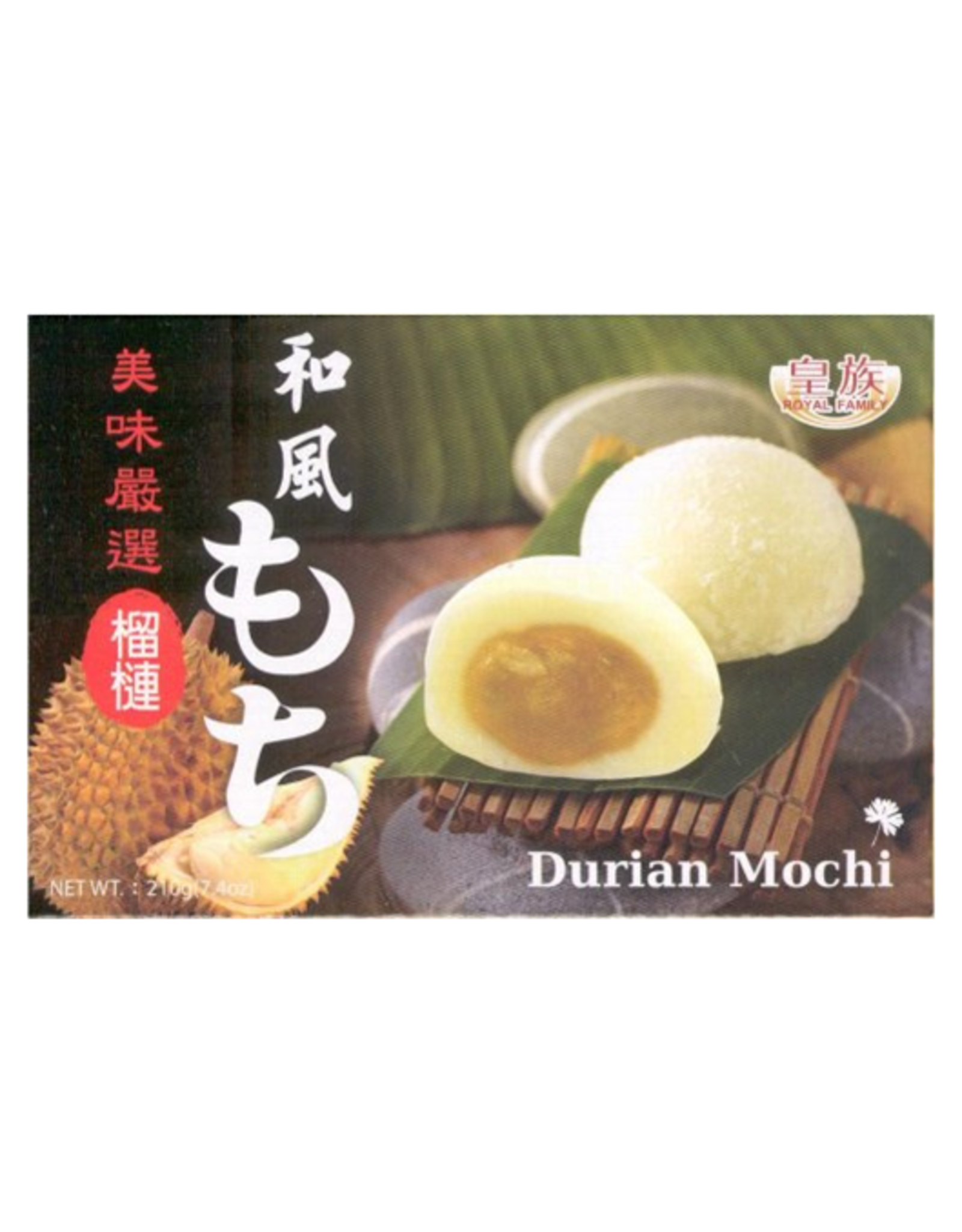 Royal Family Mochi Durian gevulde rijstcakejes