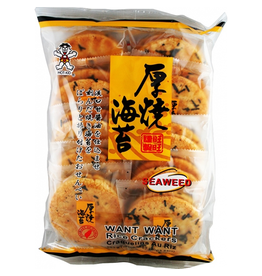 Want Want Shelly Senbei Rice Crackers Seaweed