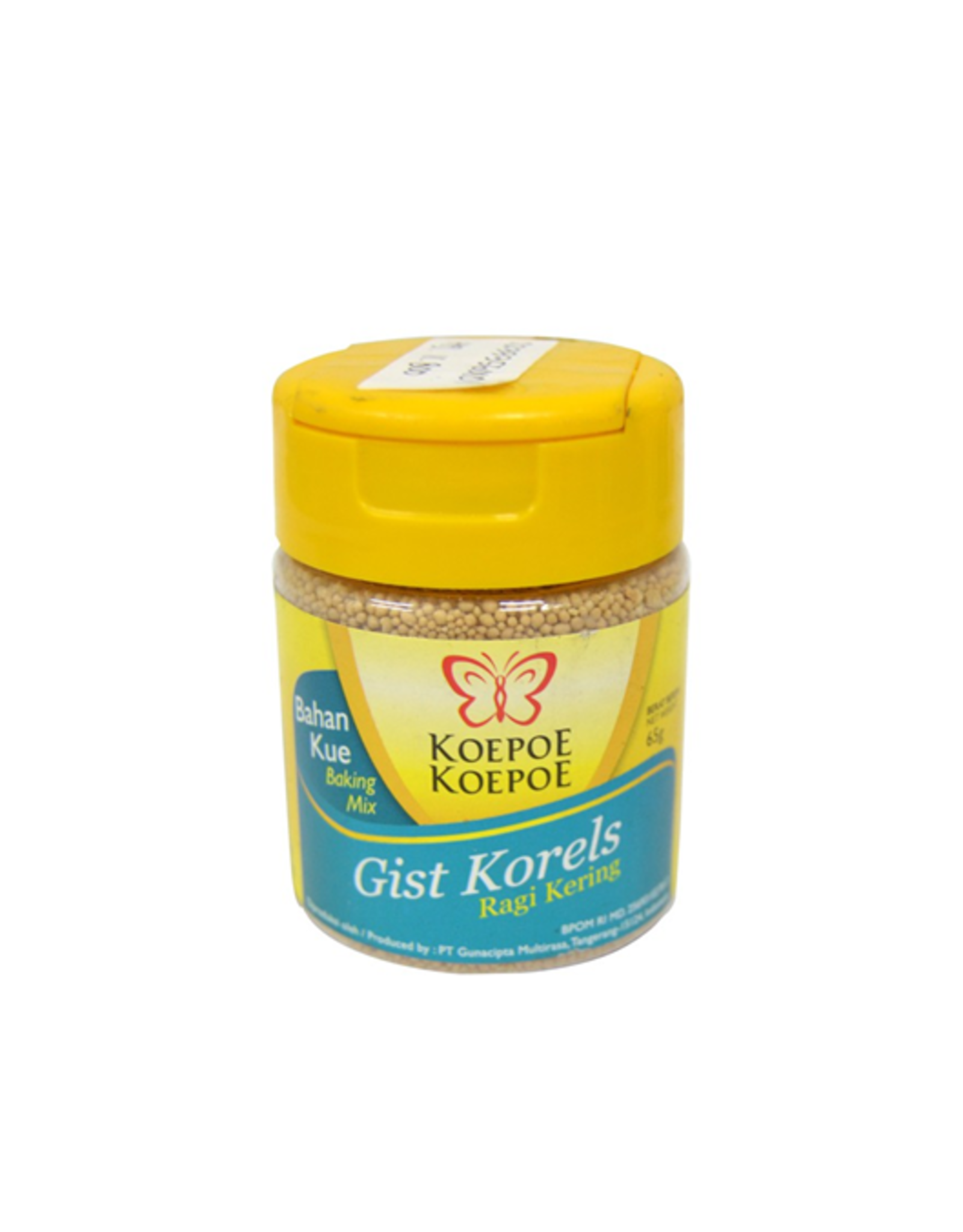 Koepoe Koepoe Ragi Kering | Gist korrels | 65g