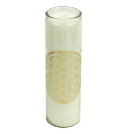 Yogi & Yogini Chakra Candle | Flower of Life