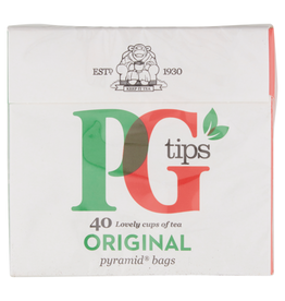 PG Tips Organic Black Tea 40 Pyramid Bags