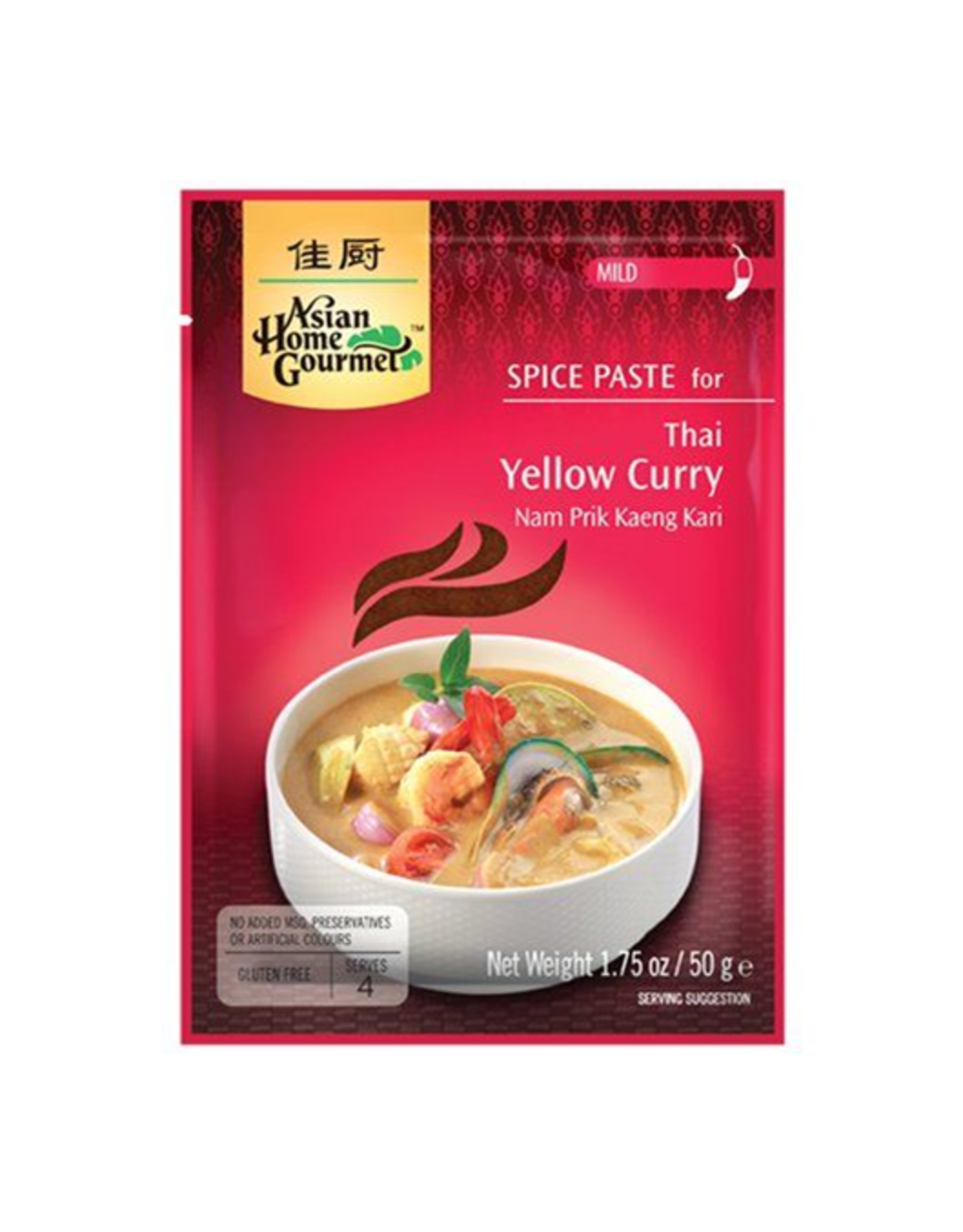 Asian Home Gourmet Thaise Yellow Curry