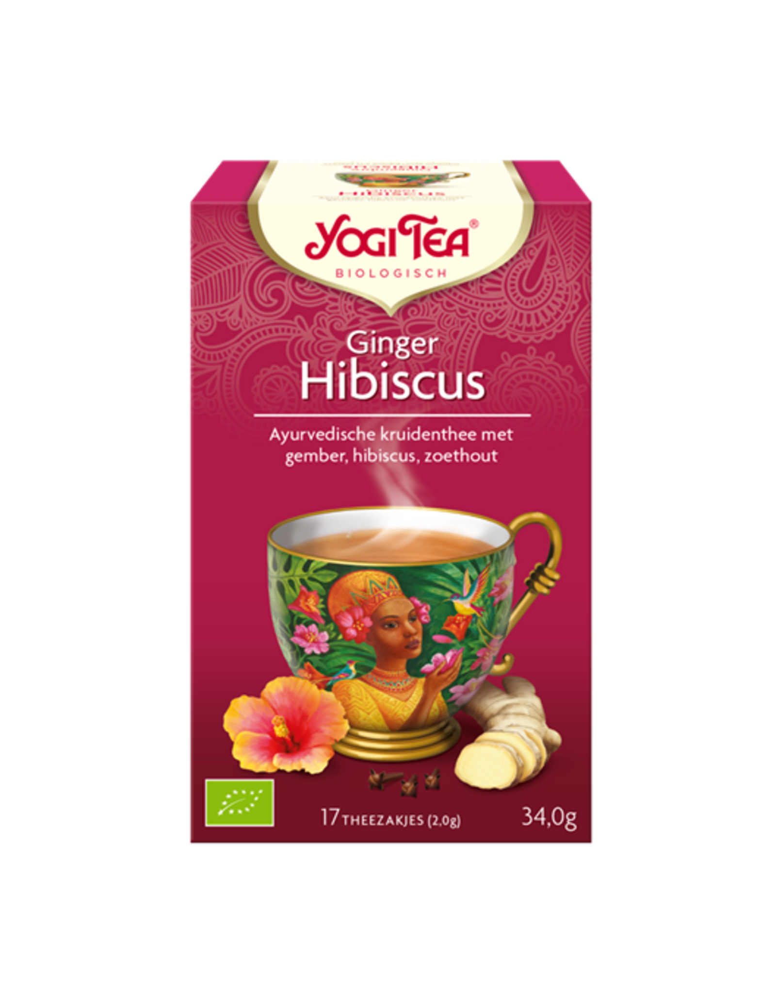 Yogi Tea Ginger Hibiscus