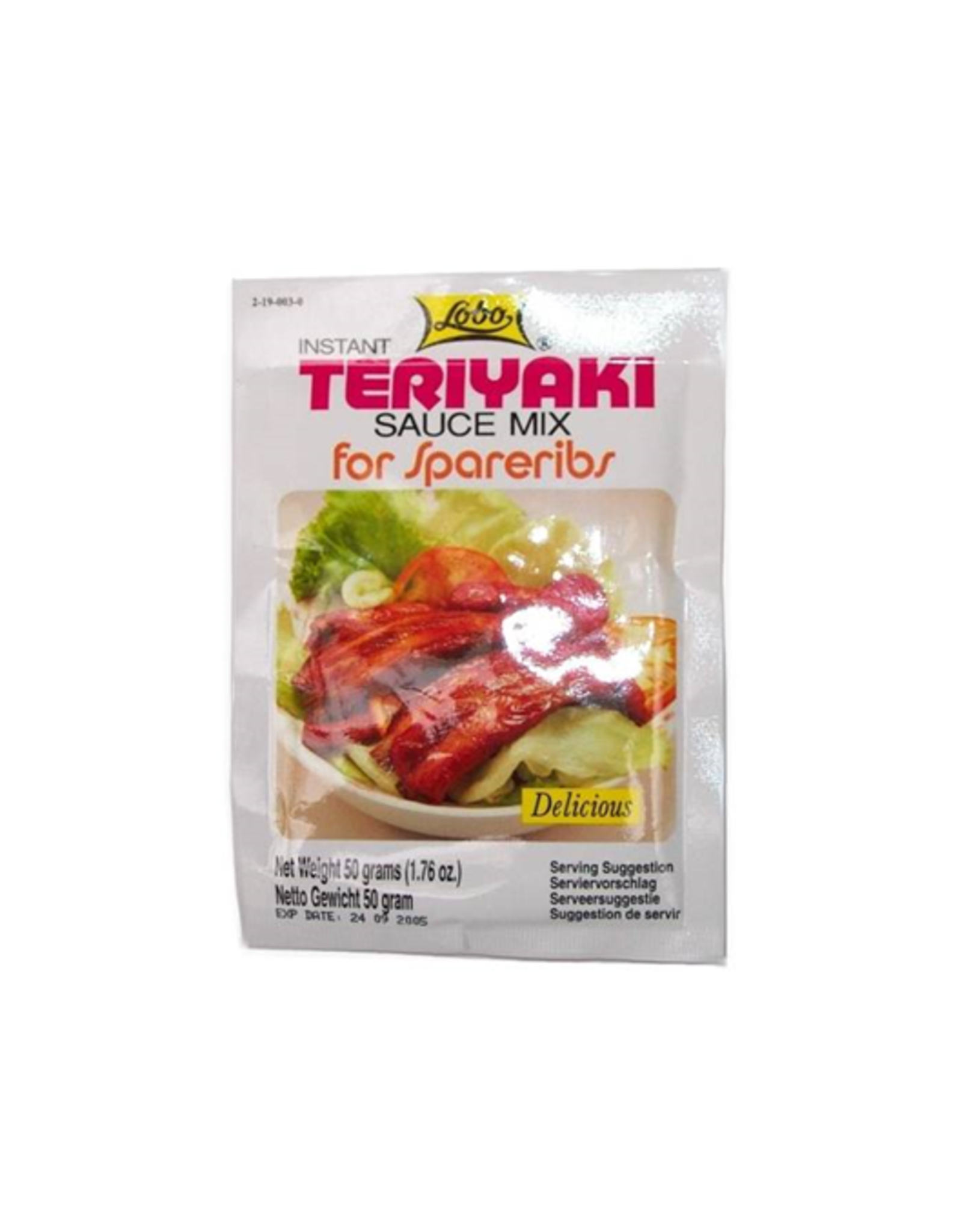 Lobo Teriyaki Sauce Mix for Spareribs