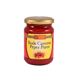 Flower Brand Sambal Rode Cayenne Peper Puree