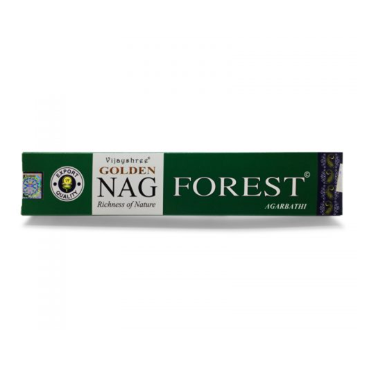 WLM Box Golden Nag Forest Rookstokjes - 12 Zakjes Van 15 Gram Natuurlijke Wierook