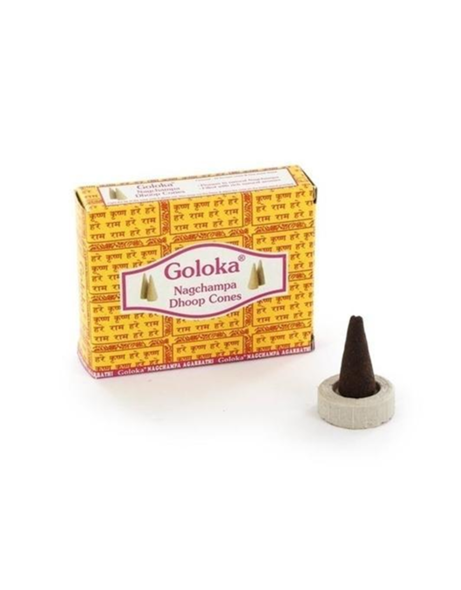 Goloka Nagchampa Agarbathi cones