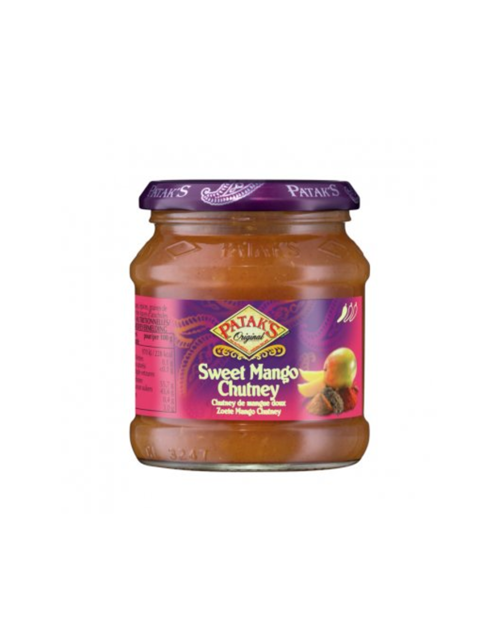 Patak's Mango Chutney zoet