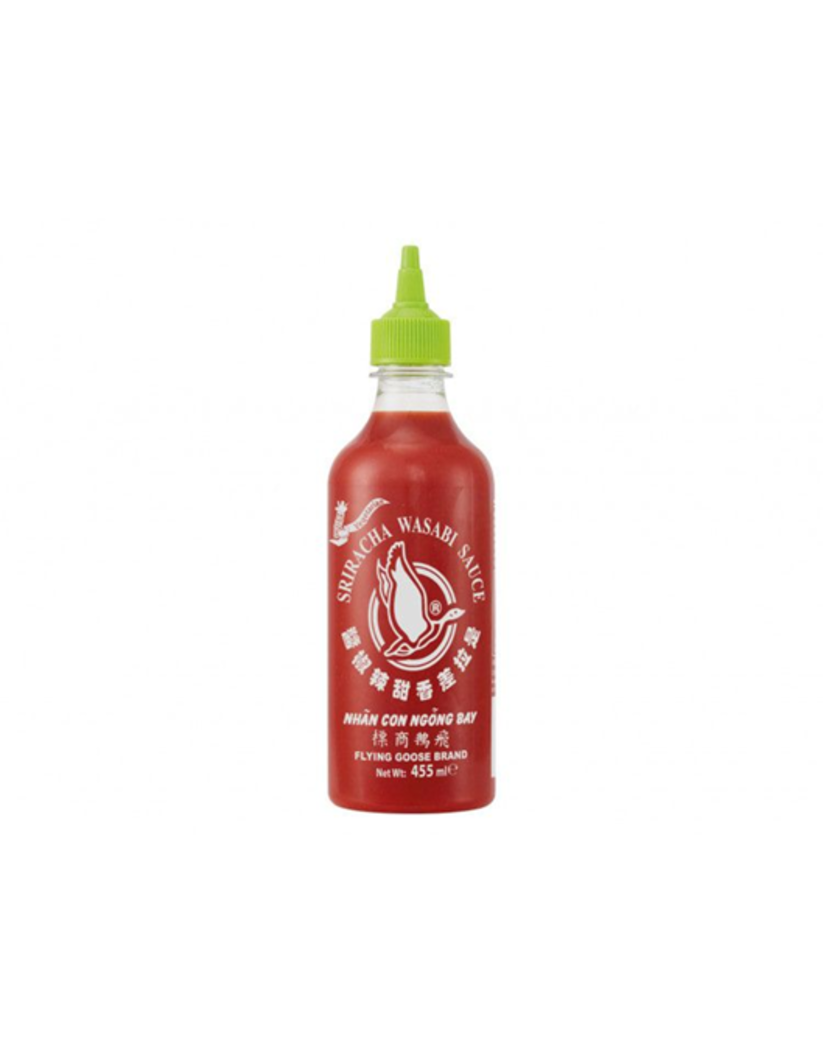 Flying Goose Brand Sriracha Wasabi sauce