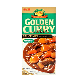S&B Golden Curry Japanese Curry Mix | Medium Hot