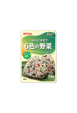 Tanaka Gohan Seasoning Powder for Rice 6-Vegetable Mix