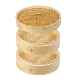 Bamboo steamer 25 cm