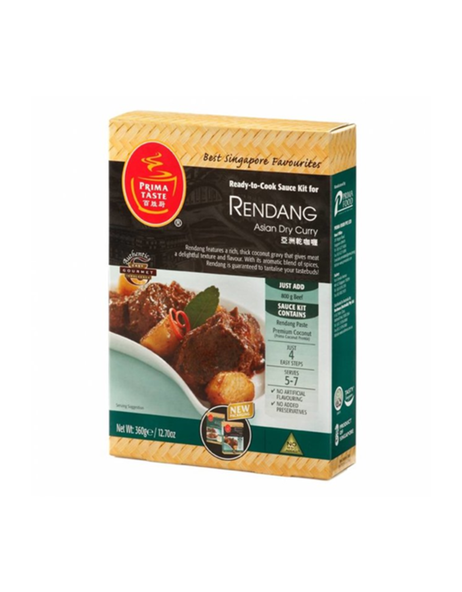 Prima Taste Rendang Kant-en-klaar kit