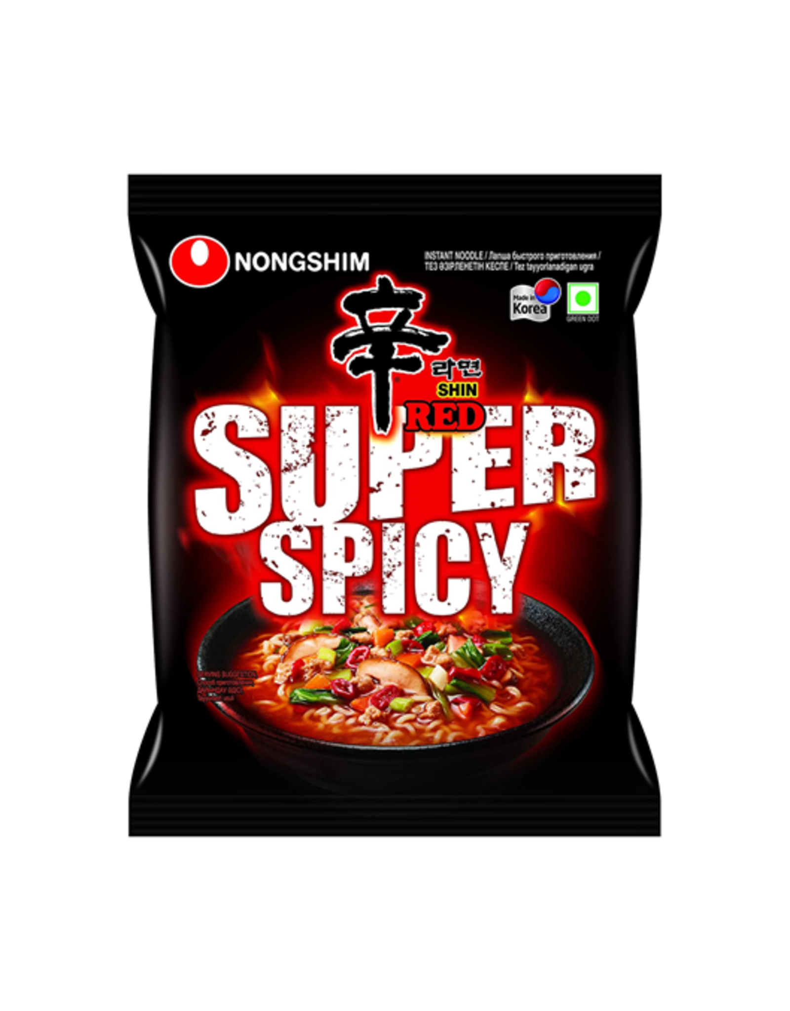 Nongshim RED Shin Ramyun Super Spicy