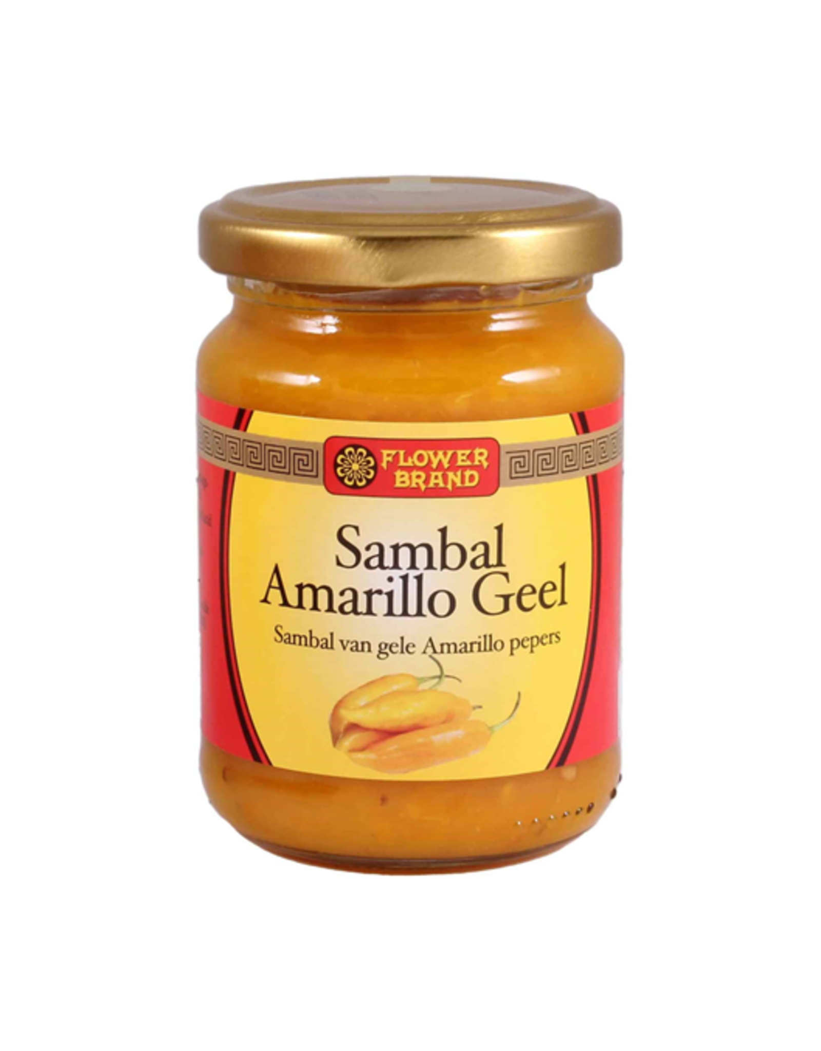 Flower Brand Sambal Amarillo geel