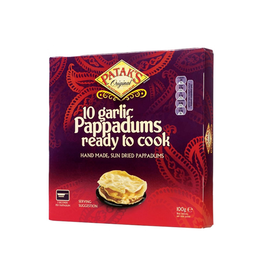 Patak's Pappadums Garlic