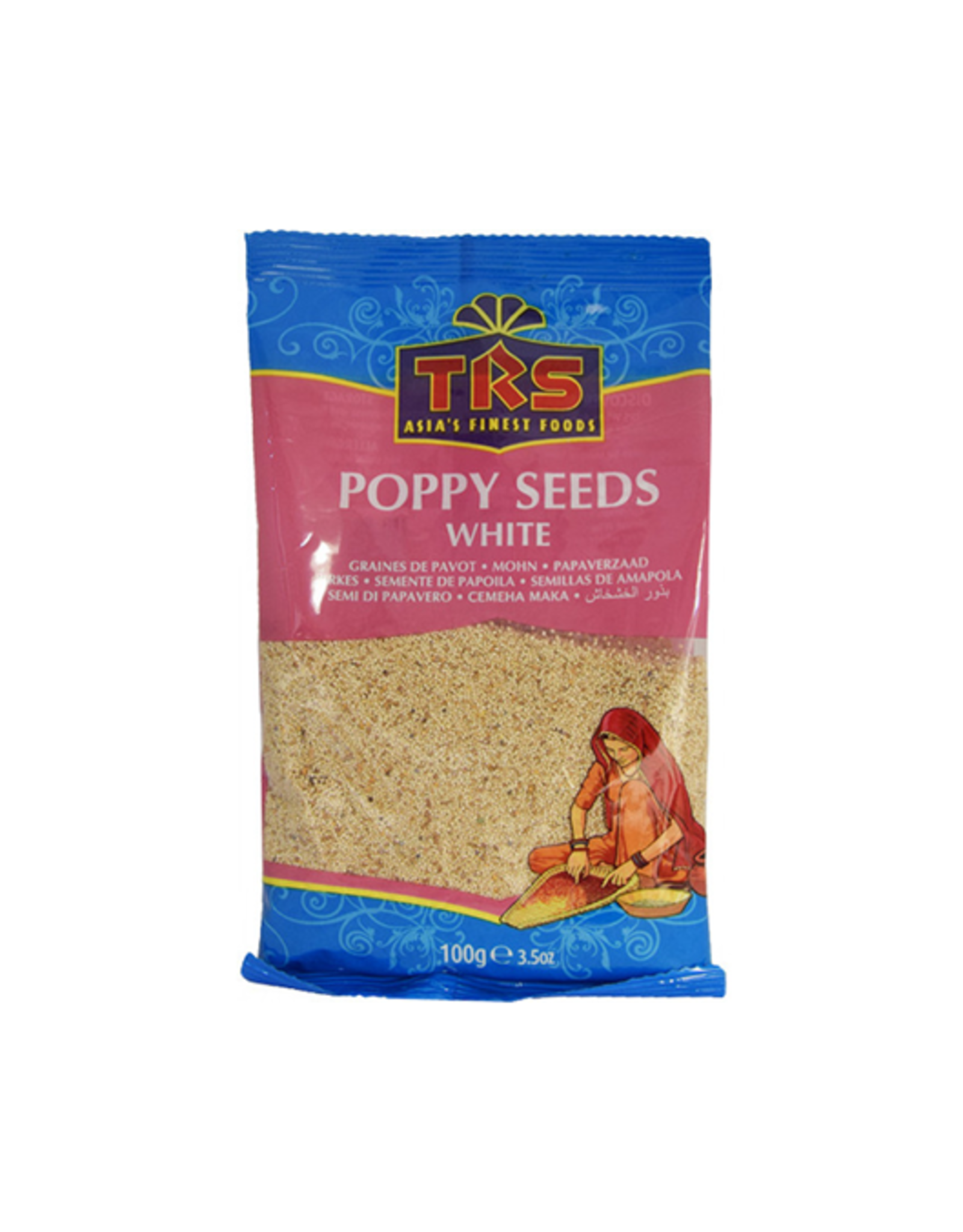 TRS Maanzaad | Poppy seeds | Wit | 100g