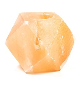 Waxinehouder Himalaya Zoutsteen Diamant