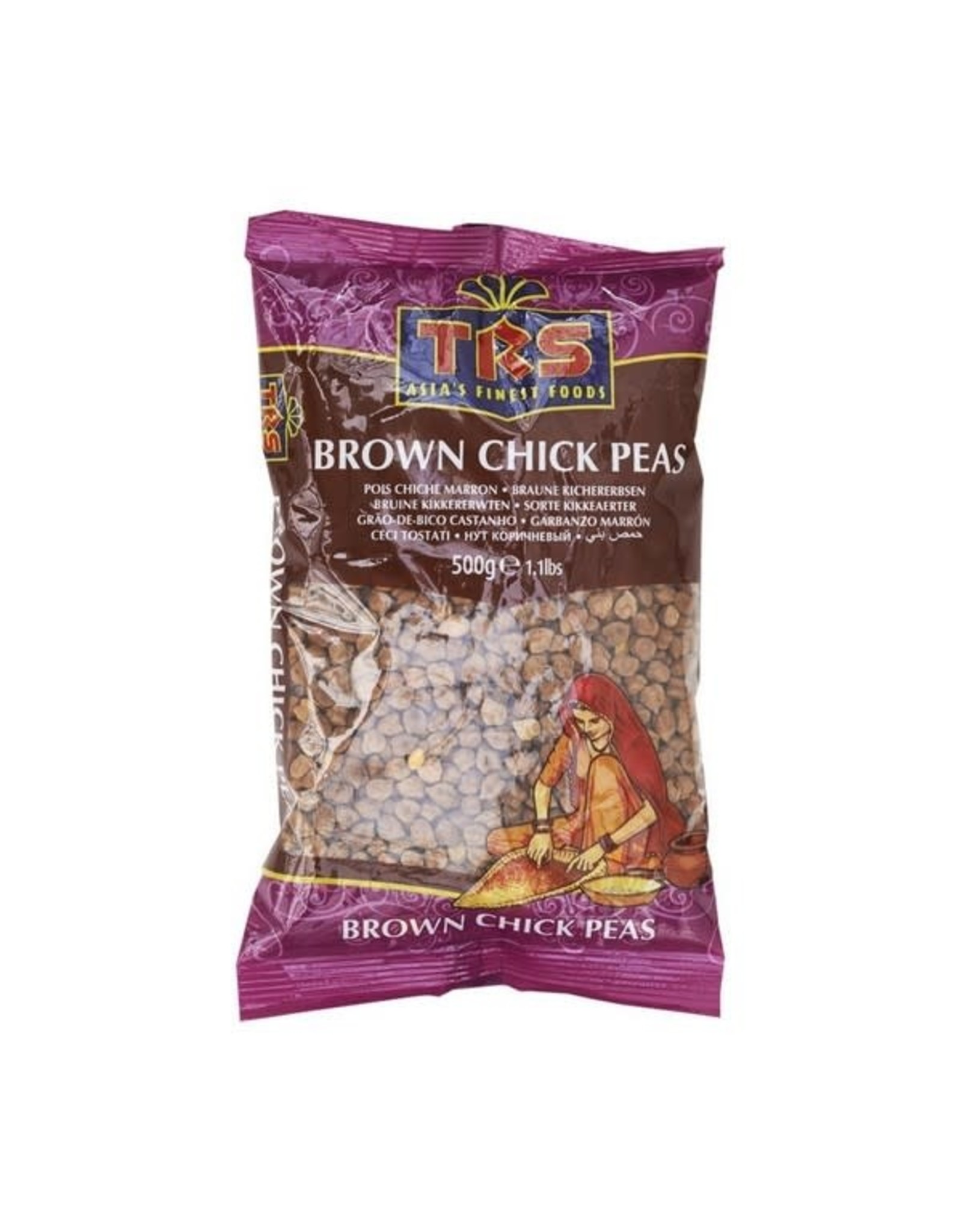 TRS Bruine Kikkererwten | Kala Chana | 500g