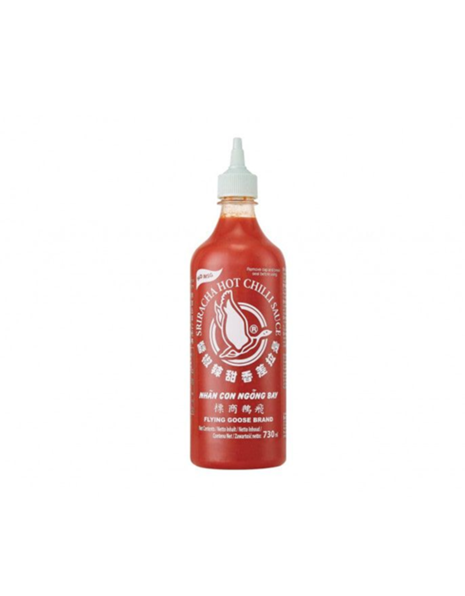 Flying Goose Brand Sriracha Hot Chili sauce No MSG